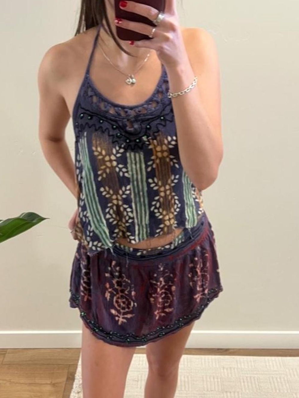 Boho beaded set